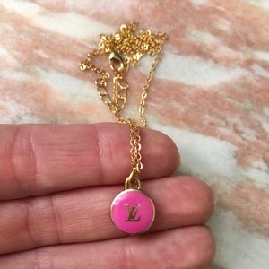 Auth Louis Vuitton Charm Necklaces